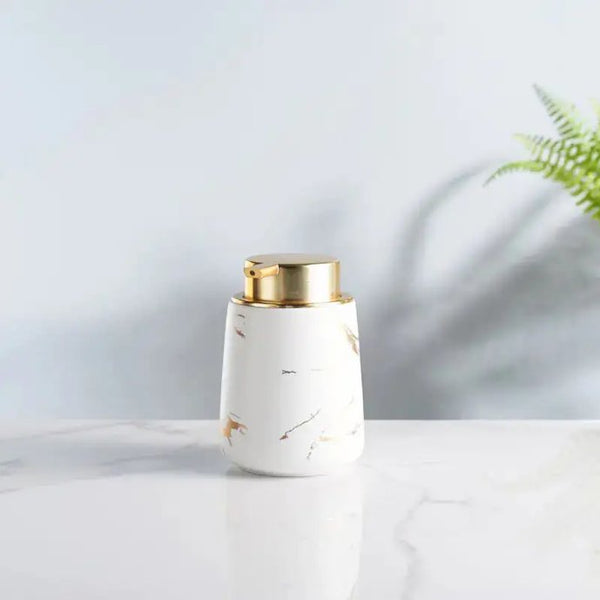 Ceramic Dispensing Bottle White